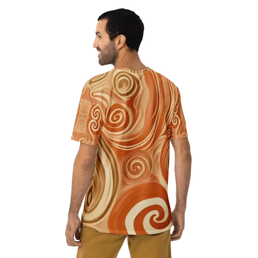 Funky Latte Liquid Tie-Dye Men's T-shirt product image (10)
