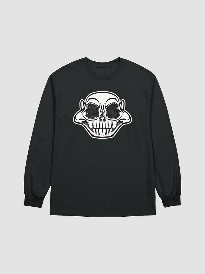 Grinning Skull Graphic Long Sleeve Tee product image (1)