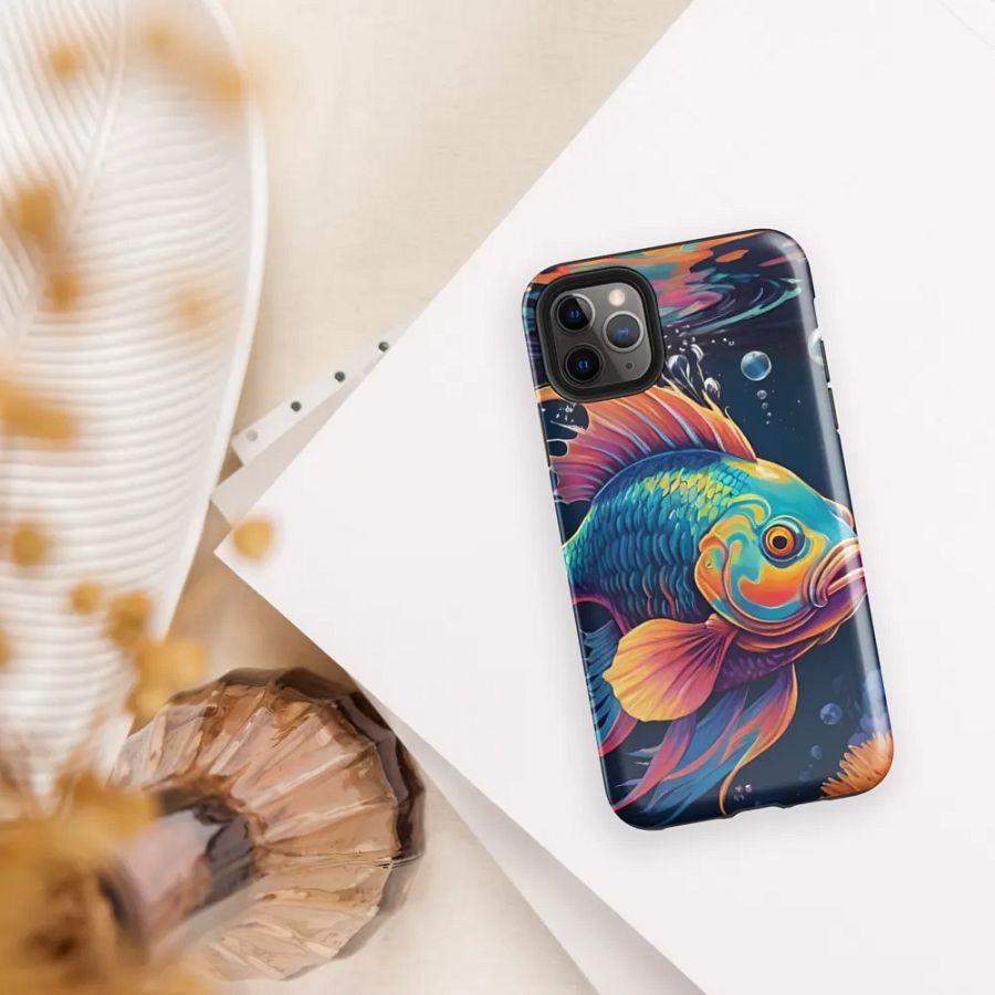 Aquatic Oasis: Coral Reef Fish iPhone Case product image (37)