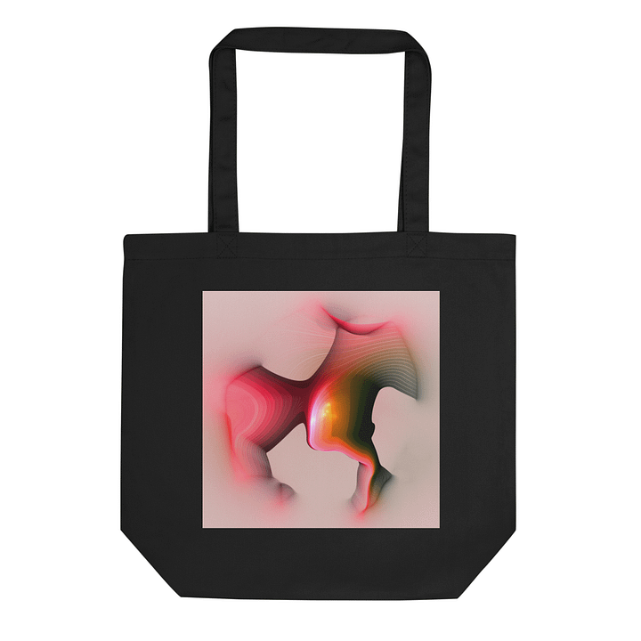 Galloping horse Algorithmic Art Tote Bag product image (1)