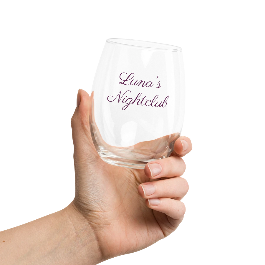 Luna's Nightclub - Stemless Wine Glass product image (13)