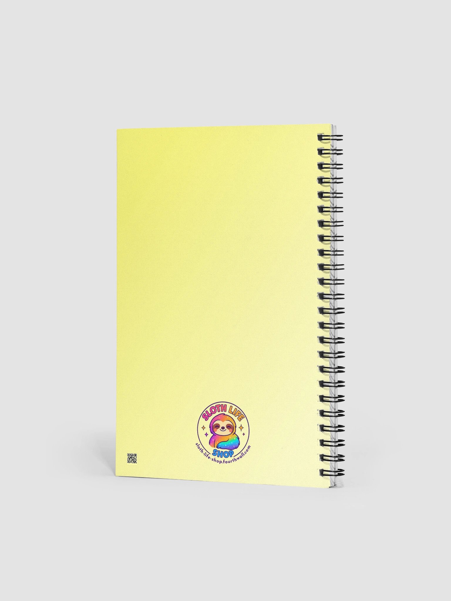 Sloffee First – Funny Sloth Coffee Notebook | Sloths Having Snacks Collection product image (2)