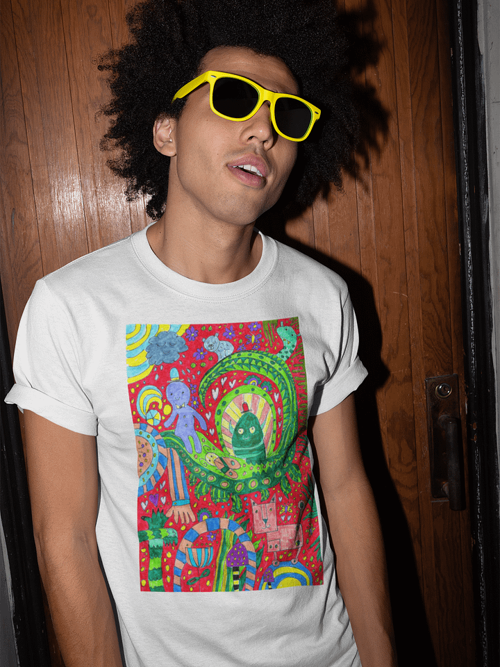 Abstract Doodles Imagination Tee product image (2)