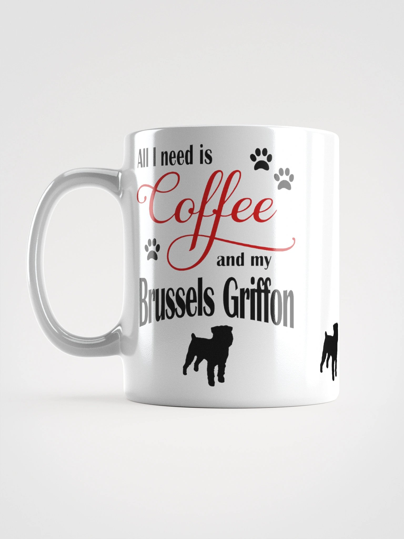Coffee and my Brussels Griffon Mug product image (11)
