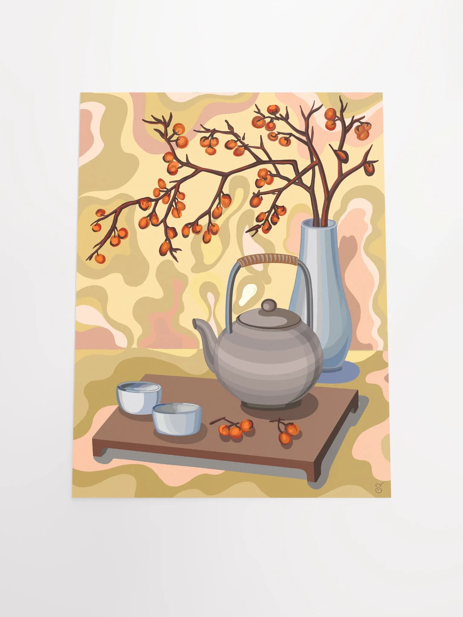 Vibrant Matte Paper Poster - Coffee Shop No. 1 product image (4)