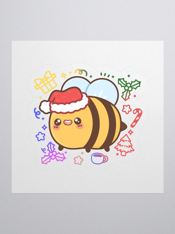 festive bertha pop sticker product image (2)
