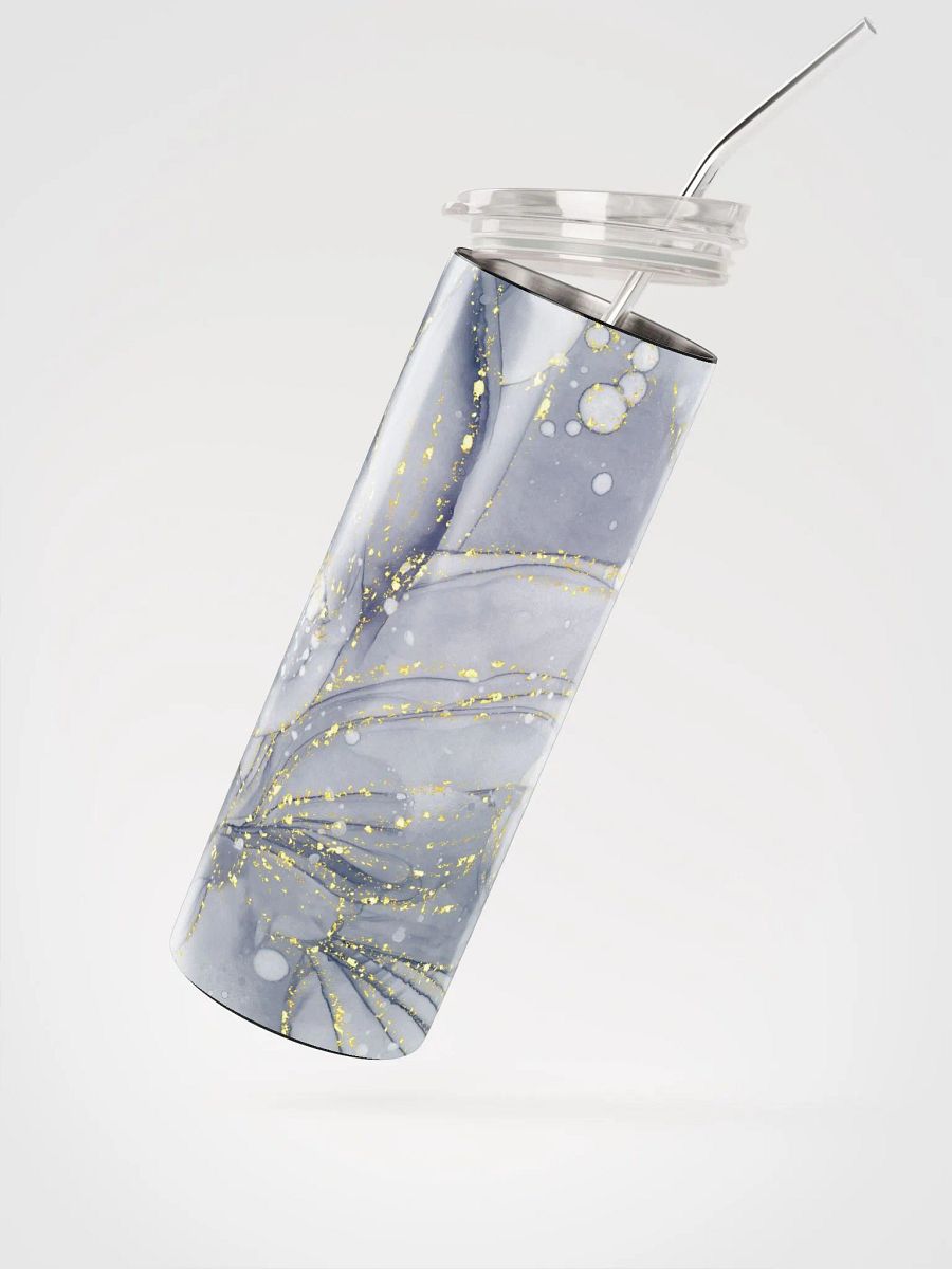 Ethereal Gold Swirl Stainless Steel Tumbler product image (4)