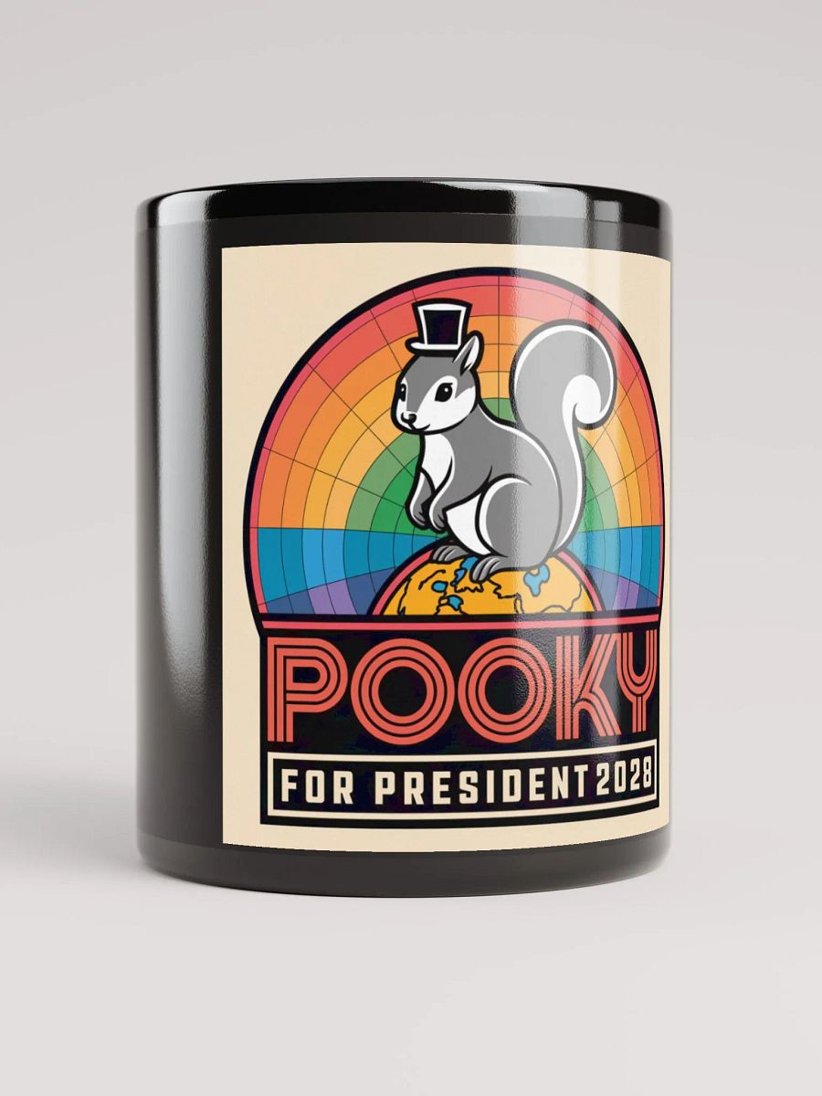 Black Pooky For President Mug product image (9)