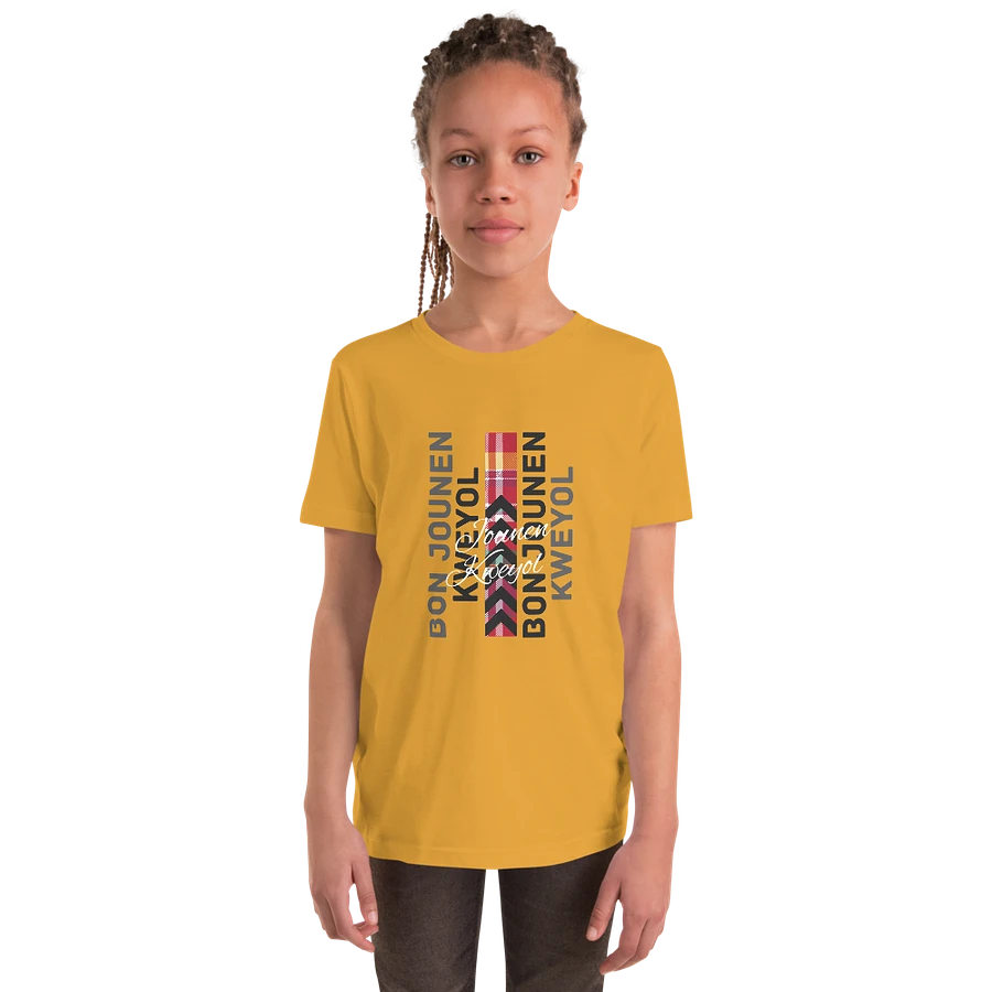 Kweyol Script Youth T-Shirt product image (42)