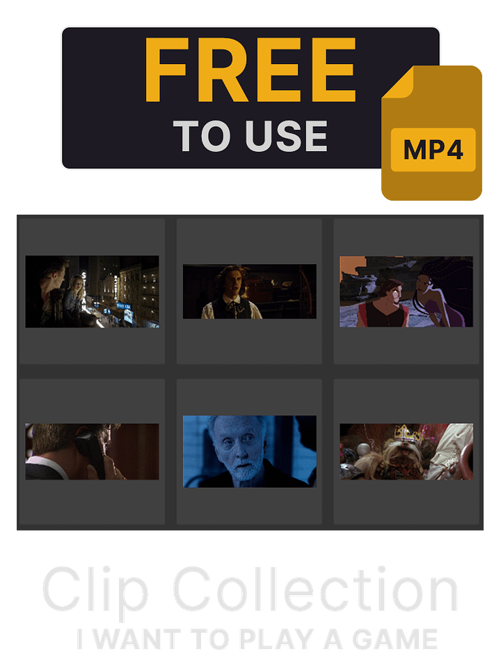 Clips: I want to play a game... (30x) product image (1)