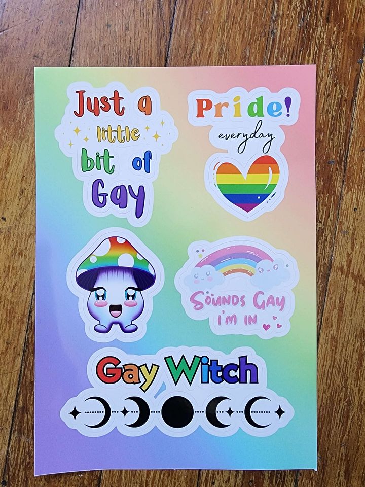 pride sticker sheet v2 product image (2)