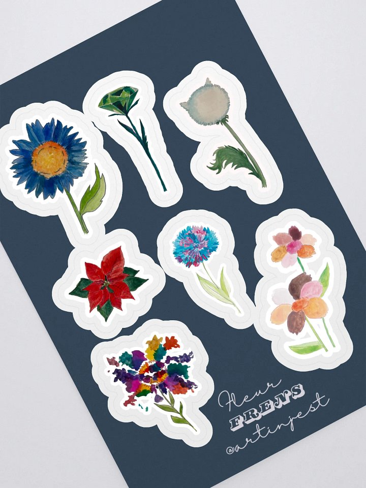 This Bouquet Sticker Sheet 2 product image (1)