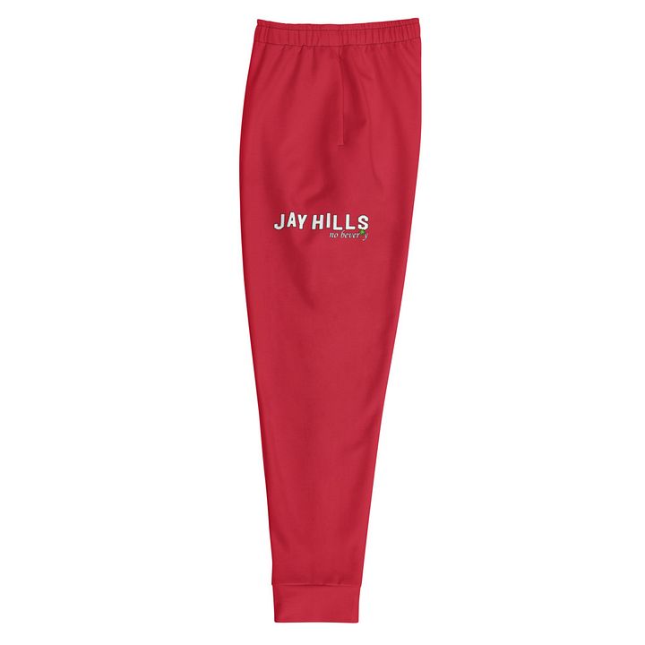 [JayHills] Men's Logo Joggers - Red product image (2)