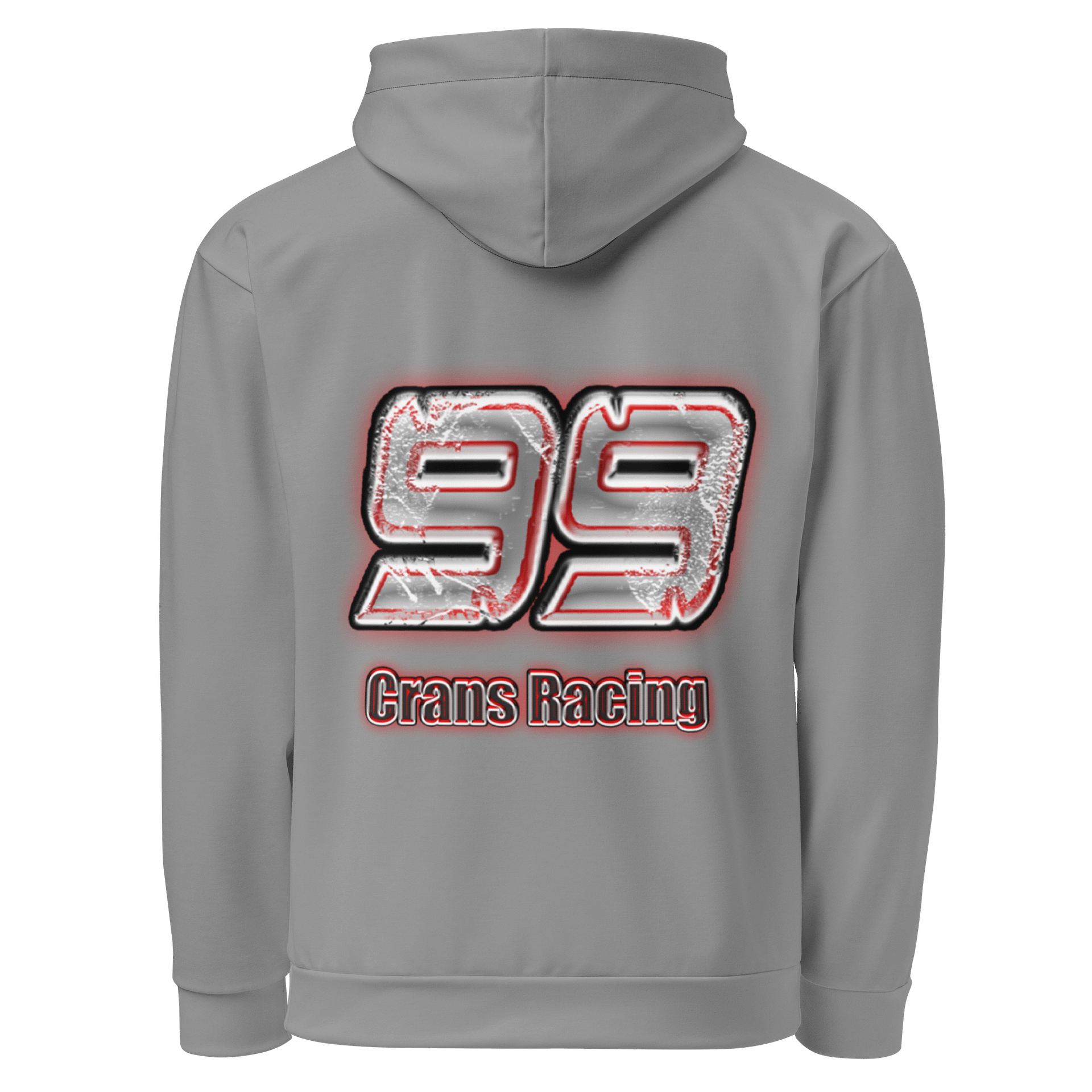 Crans Racing hoodie grey product image (3)