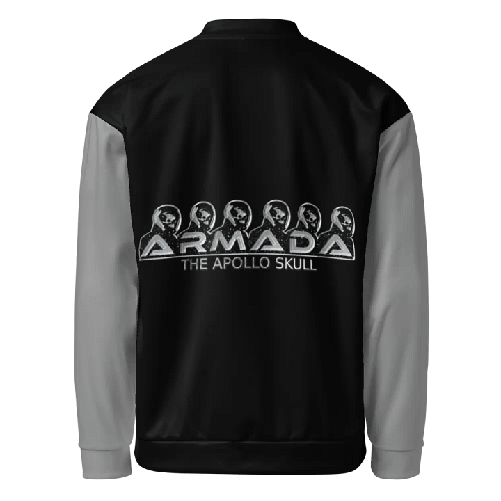 Armada Skull All-Over Print Bomber Jacket product image (2)