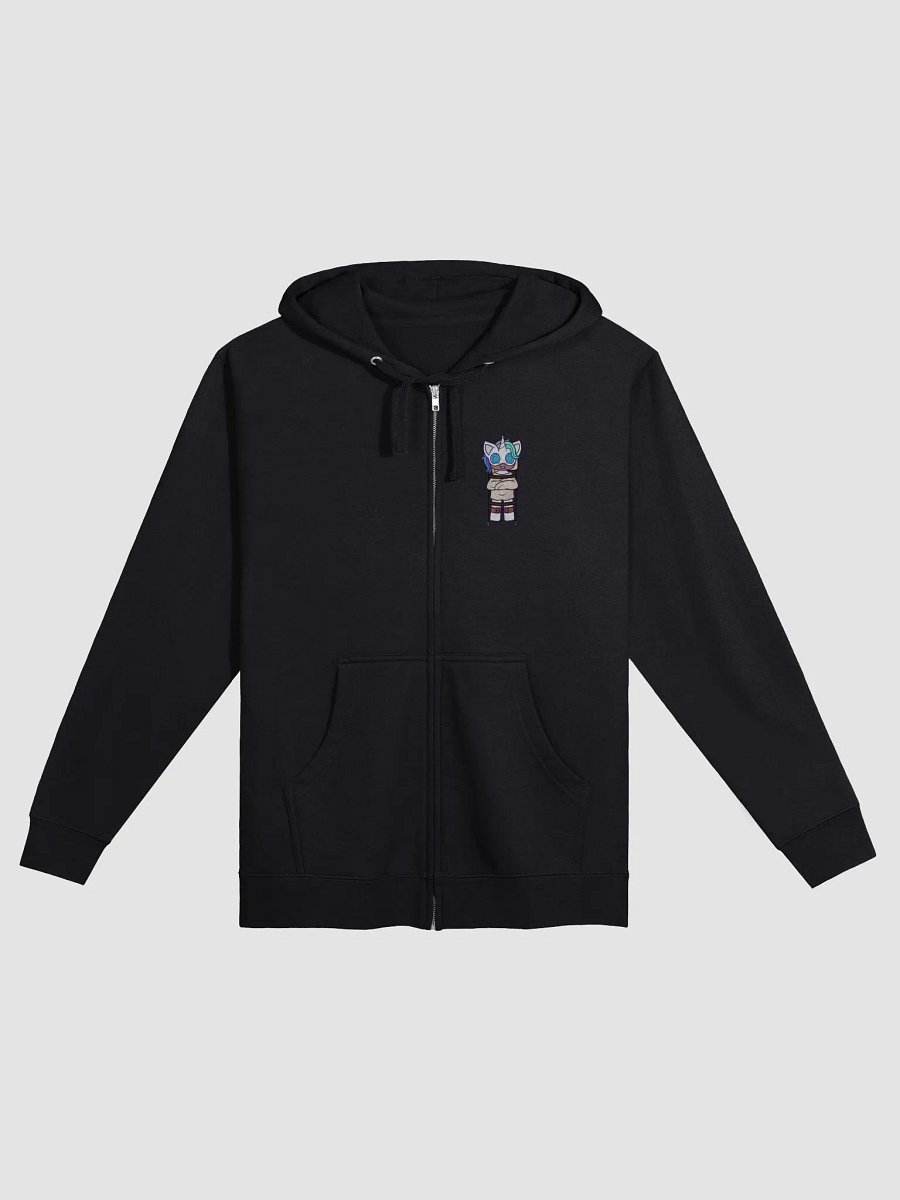 Psychedelic Unicorn Fleece Zip-Up Hoodie product image (1)
