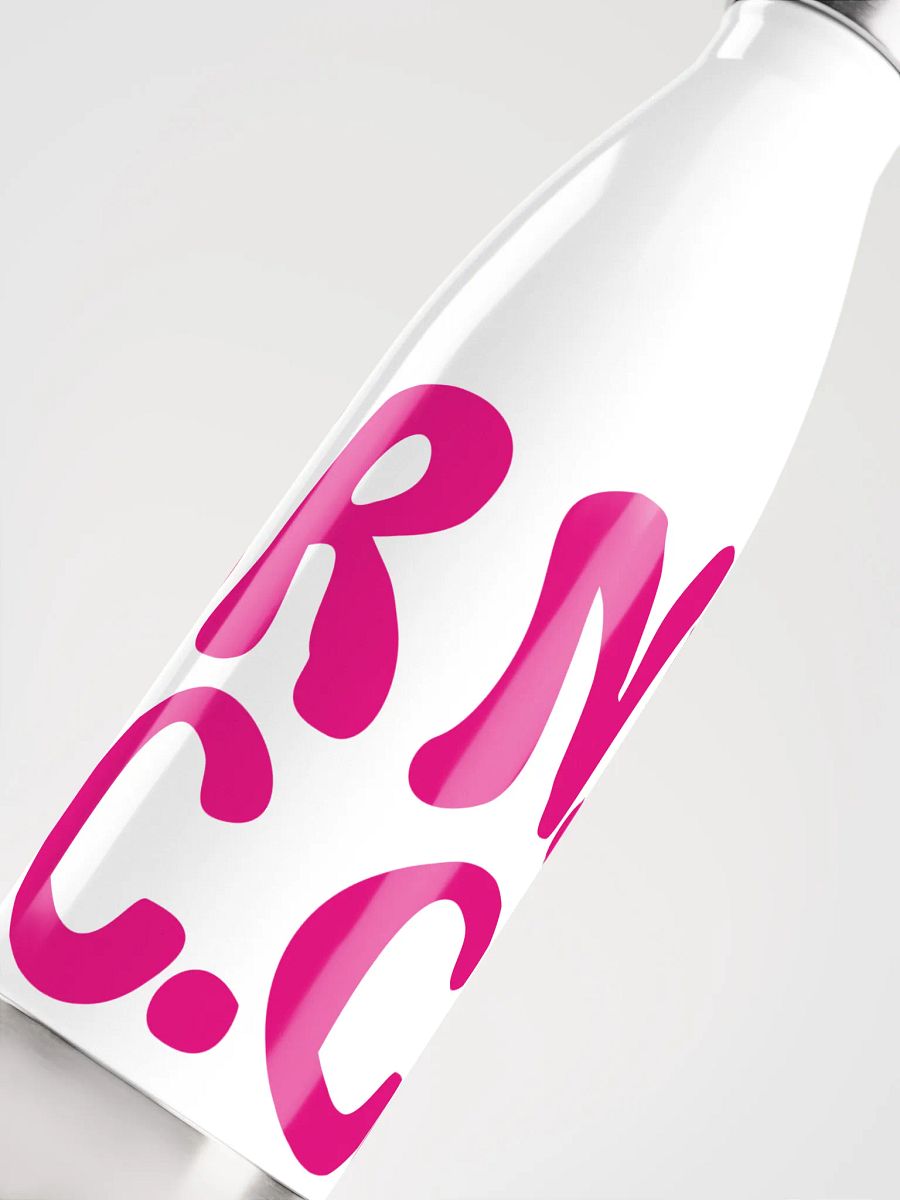 BRN.2C.C.™ | Stainless Bottle | Vibrant Pink on White 💧 product image (5)