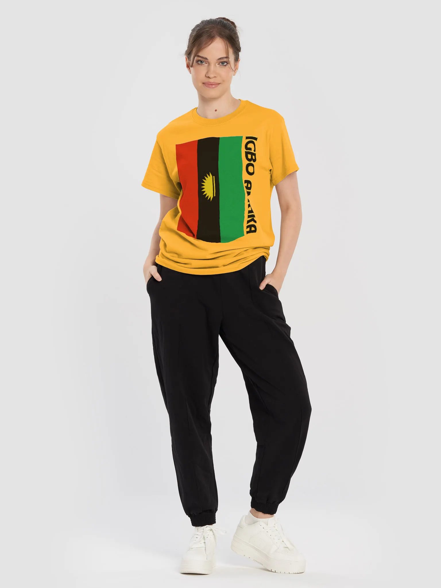 IGBO AMAKA Graphic Heavyweight Unisex T-Shirt product image (5)