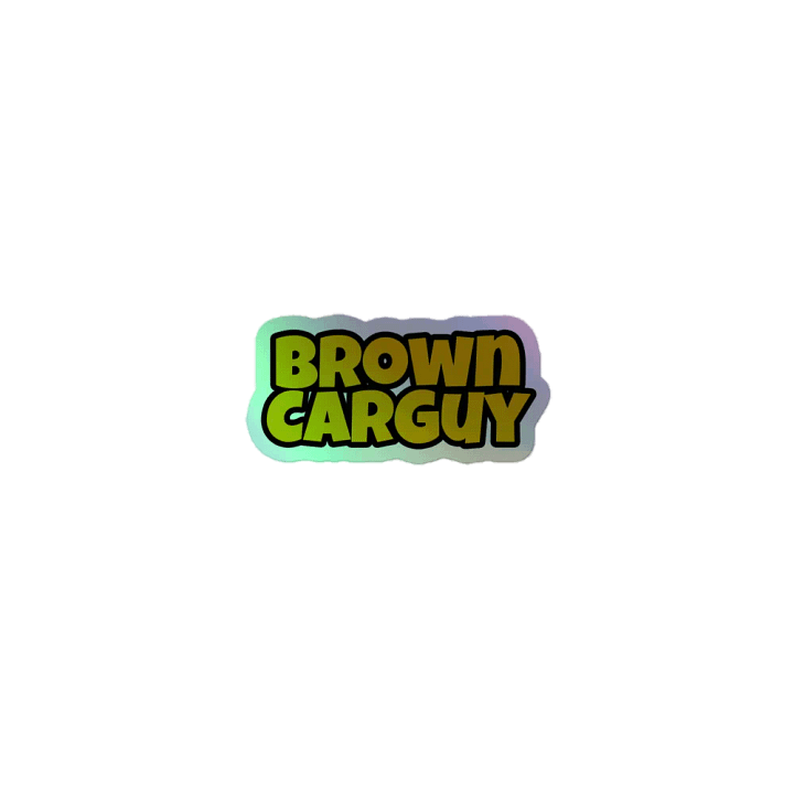BrownCarGuy Reflective Stickers product image (1)
