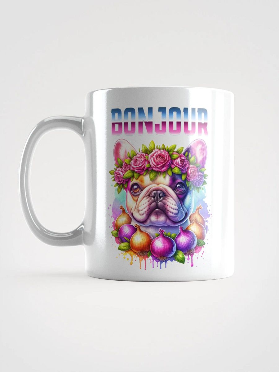 Bonjour Bulldog Rose Crown Mug product image (7)