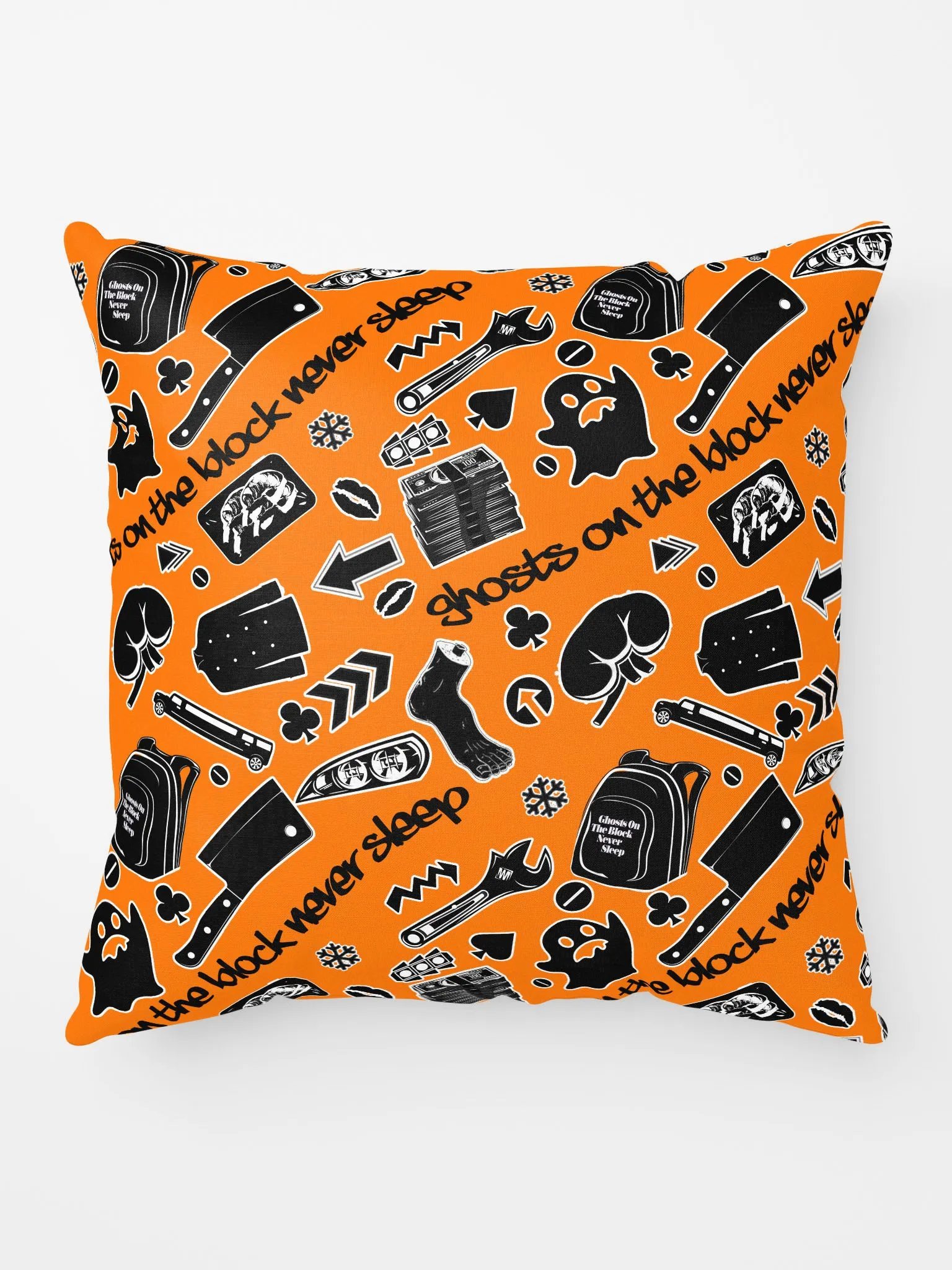 A8M - Ghosts On The Block Never Sleep Shorty Pillow (Black October) product image (5)