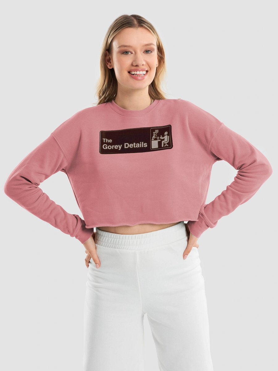 The Studio - Bella+Canvas Women's Fleece Crop Sweatshirt product image (13)