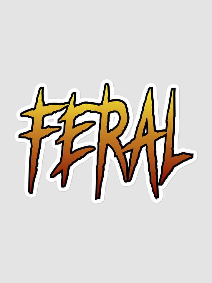 Feral Bubble-free stickers product image (1)