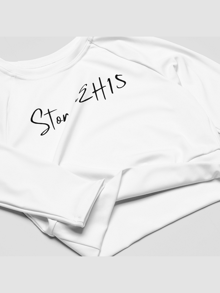 Signature Long Sleeve Crop Top product image (2)