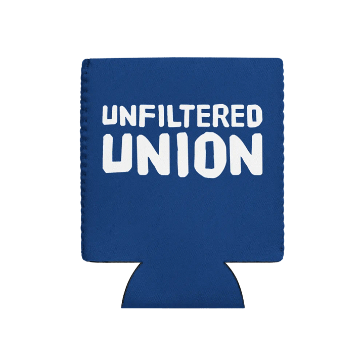Bold Block Can Cooler: UNFILTERED UNION Edition product image (1)