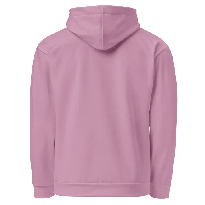 Plain Lilac Purple Soft Summer Unisex Recycled Polyester Heavyweight Premium Hoodie by Treasure Pie product image (2)