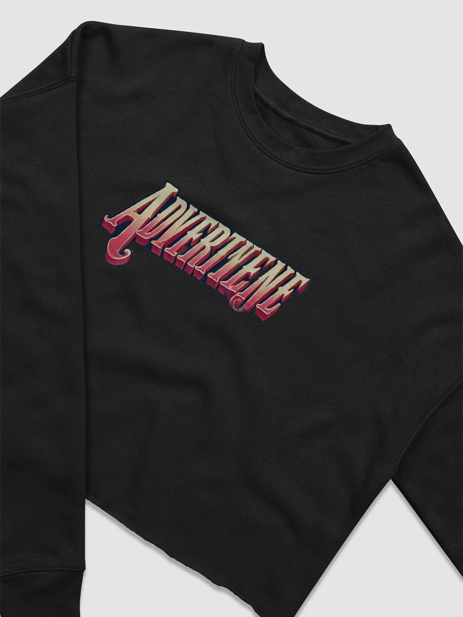 ADVERTENTE Women's Fleece Crop Sweatshirt product image (14)