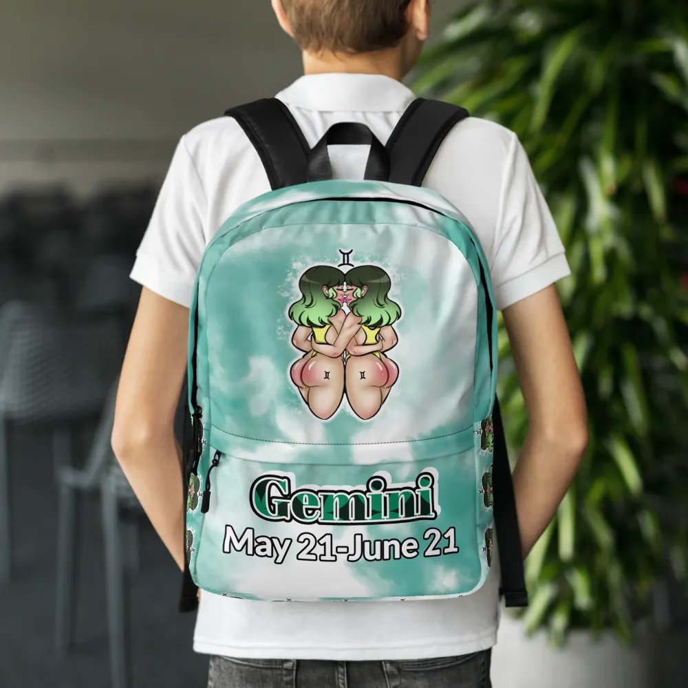Zodiac Collection - Gemini Unisex Backpack product image (7)