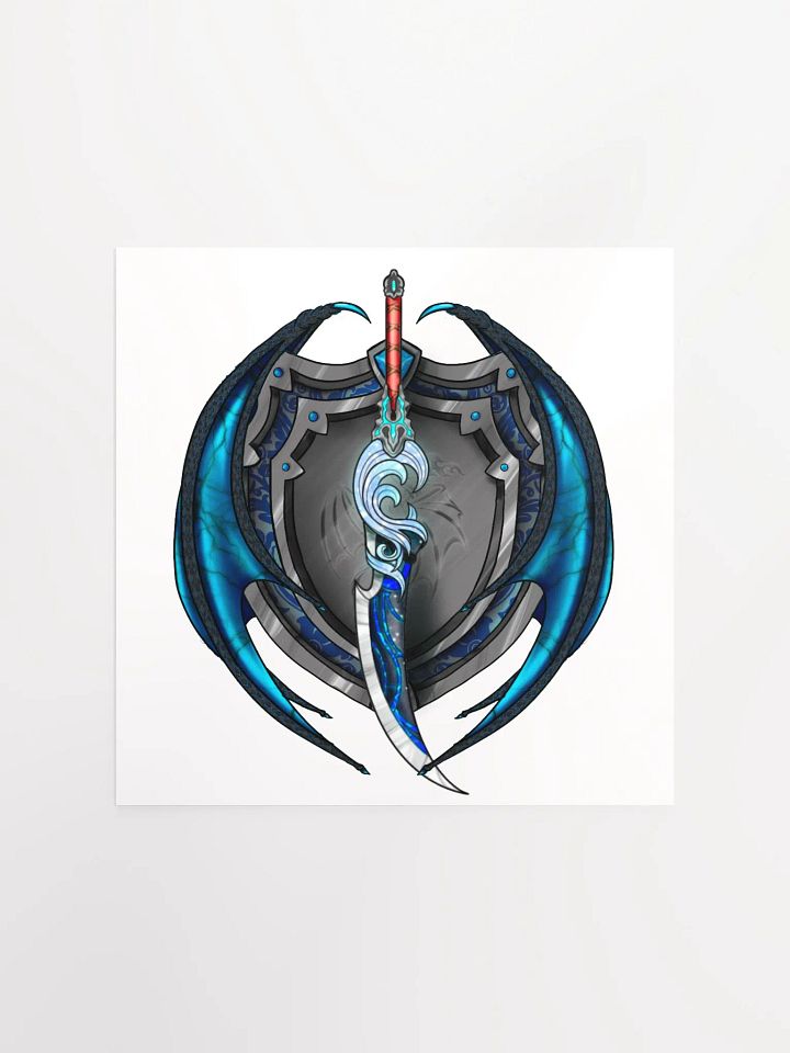 Azure Vice Captian Crest Print product image (1)