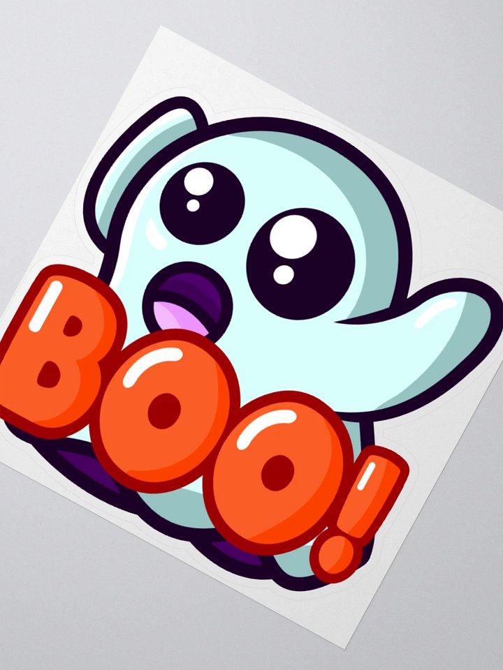BOO! STICKER product image (2)