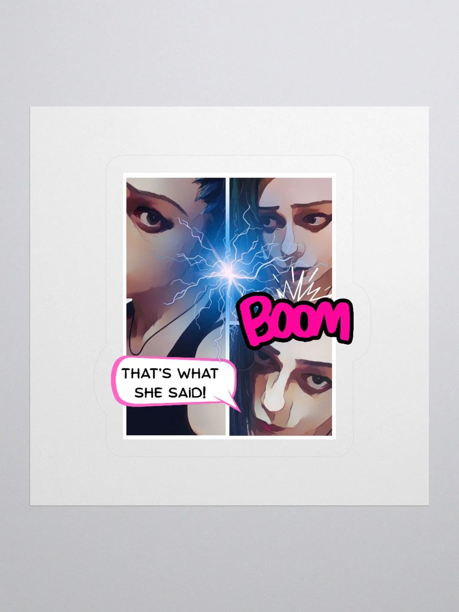 Jinx Comic Boom Sticker product image (2)