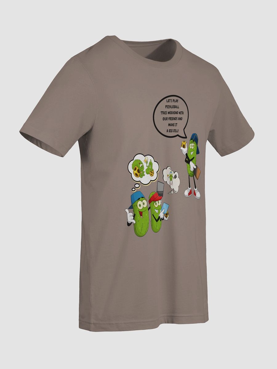 Pickleball Make It A Big Dill Supersoft T-Shirt product image (92)