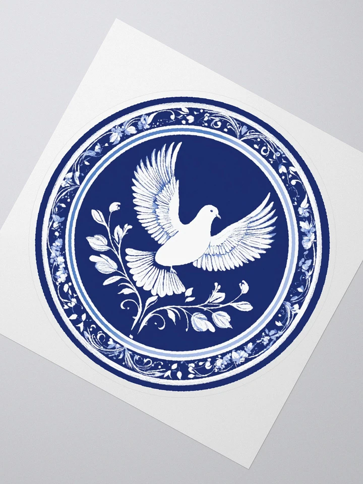 White Dove PEACE sticker product image (4)