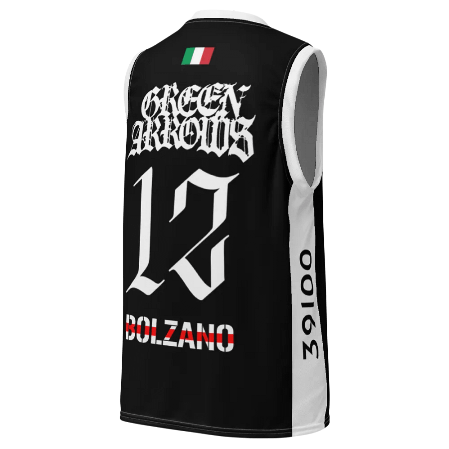 Green Arrows Basketball jersey [#12 Pav] product image (1)