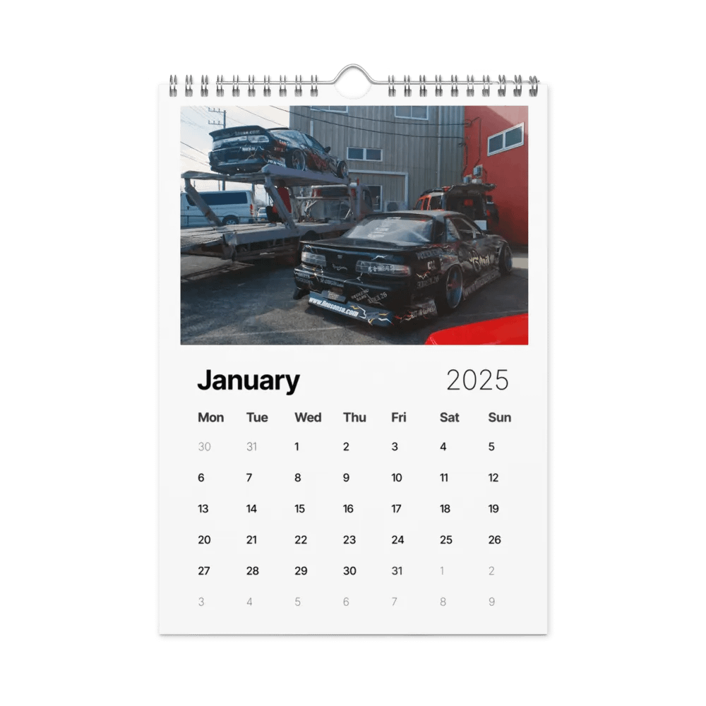 Exciting Car! WAO! Film Photo 2025 Calendar product image (5)