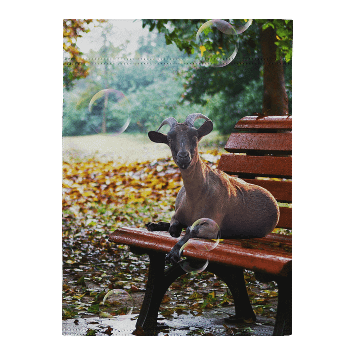 Rey The Goat Farm Flag product image (2)