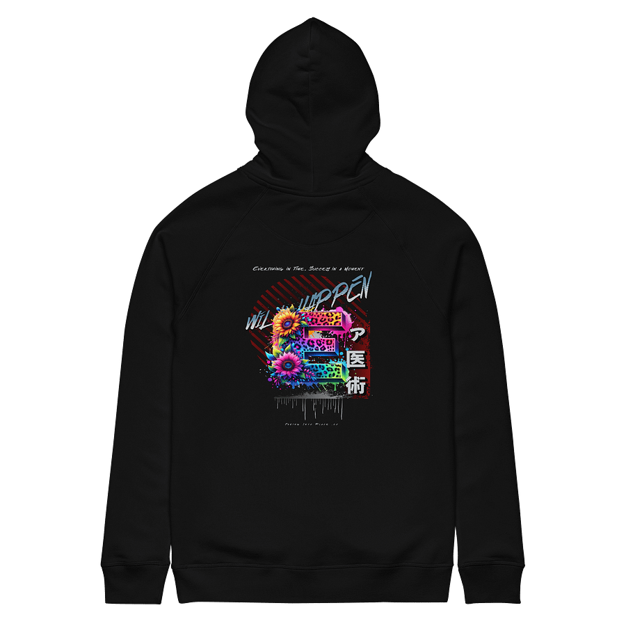 Leopard E Floral Unisex Hoodie product image (8)