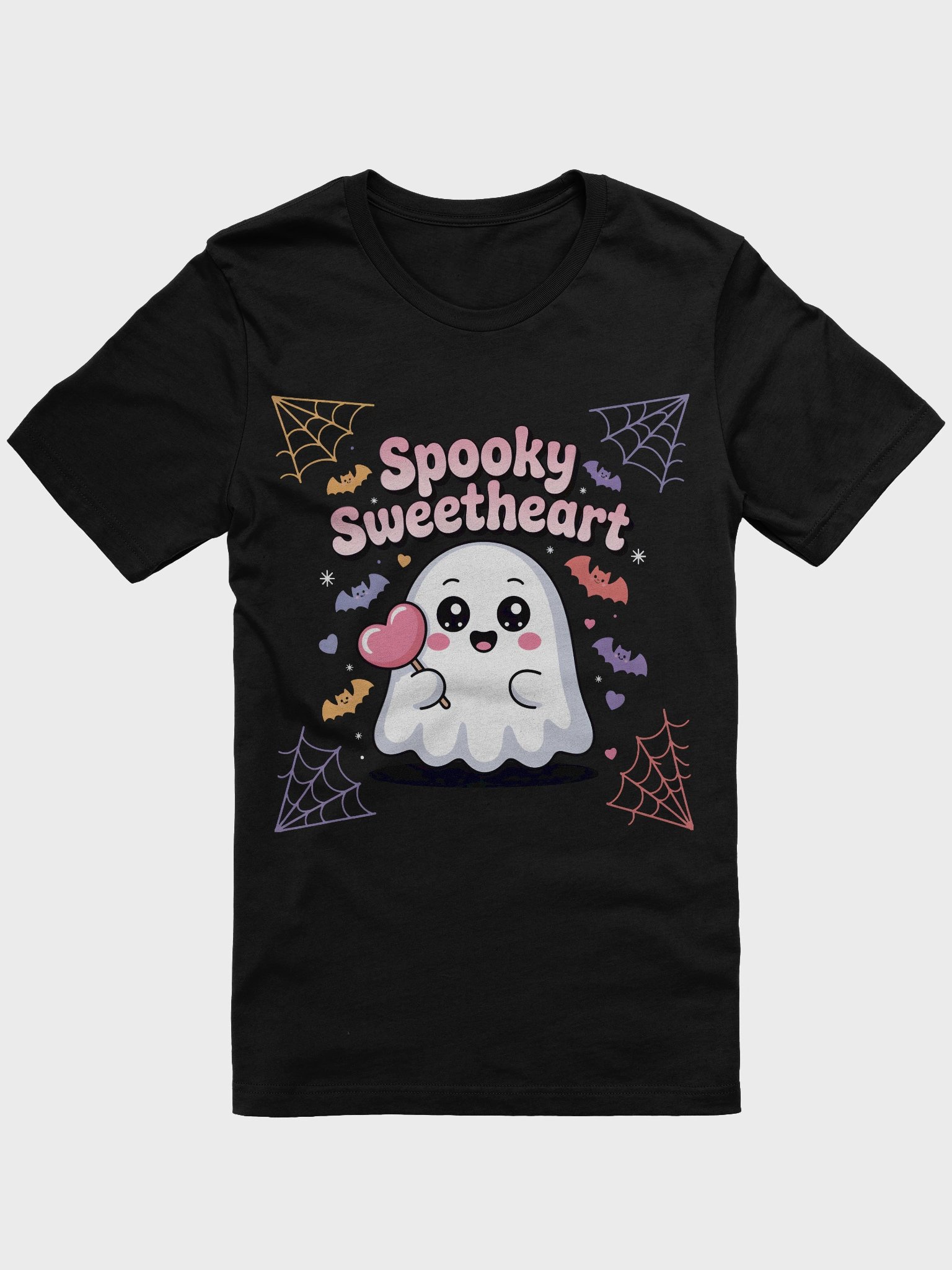 Spooky Sweetheart Ghost T-Shirt product image (1)
