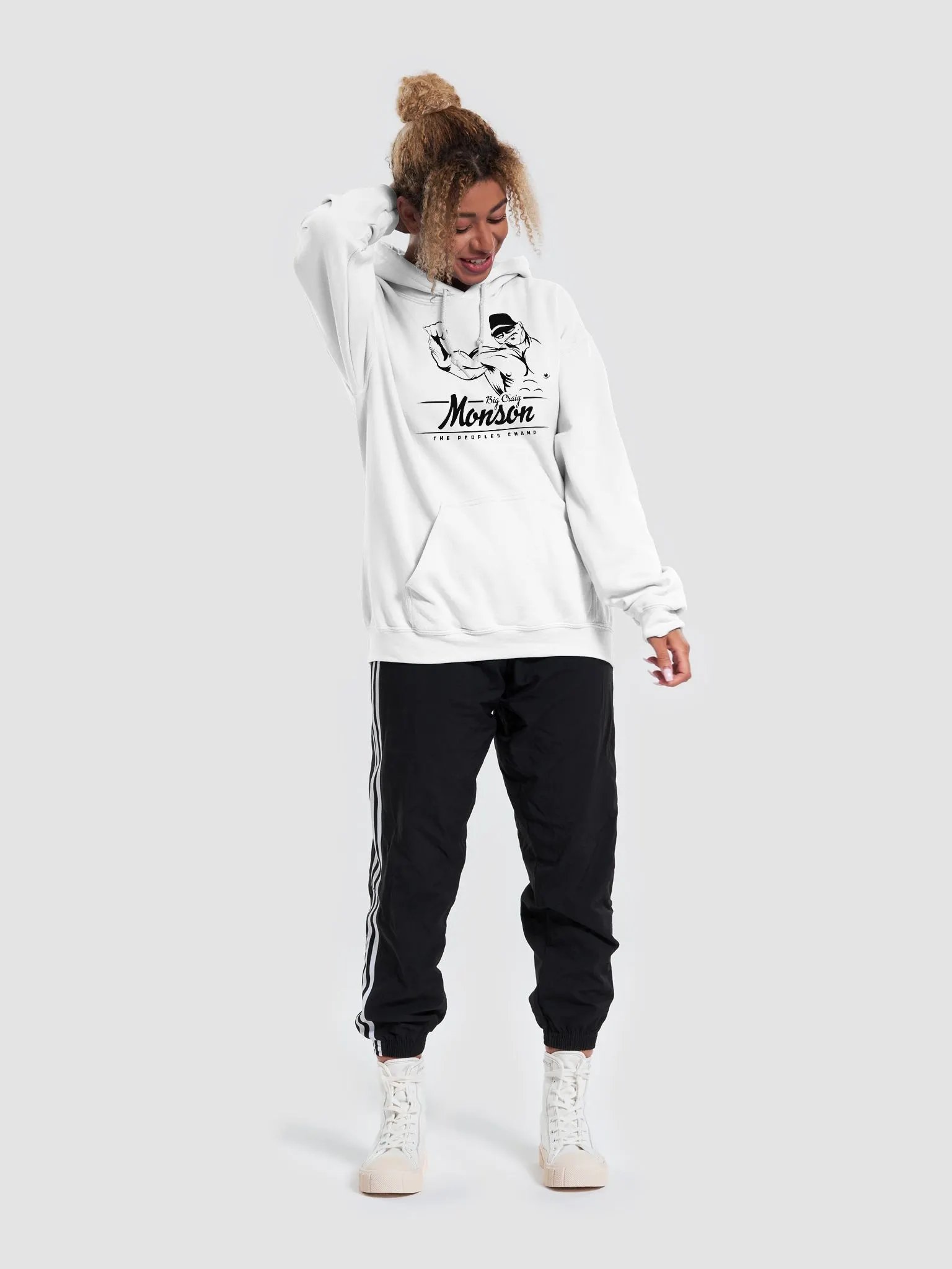 Big Craig Monson The People's Champ Hoodie product image (35)