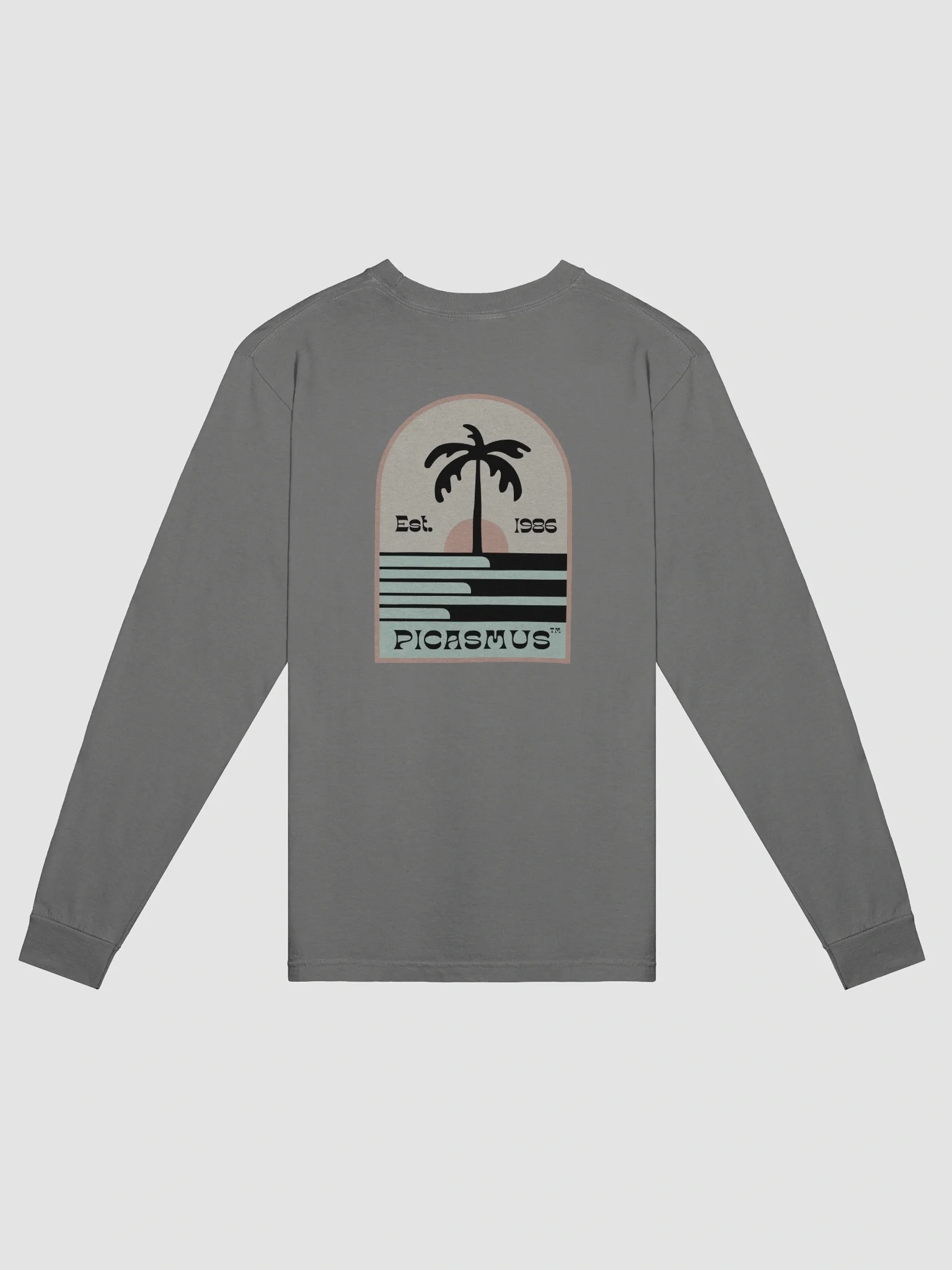sunset palm Long Sleeve Shirt product image (2)