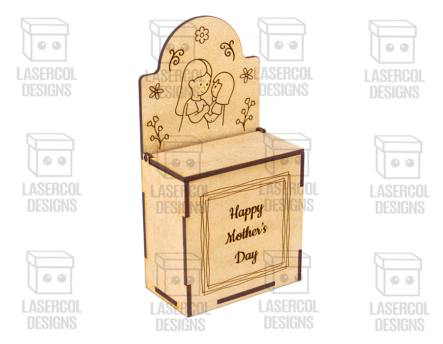 Mother's Day Gift Boxes (3 Sizes, 5 Styles) - Laser Cut Files product image (6)