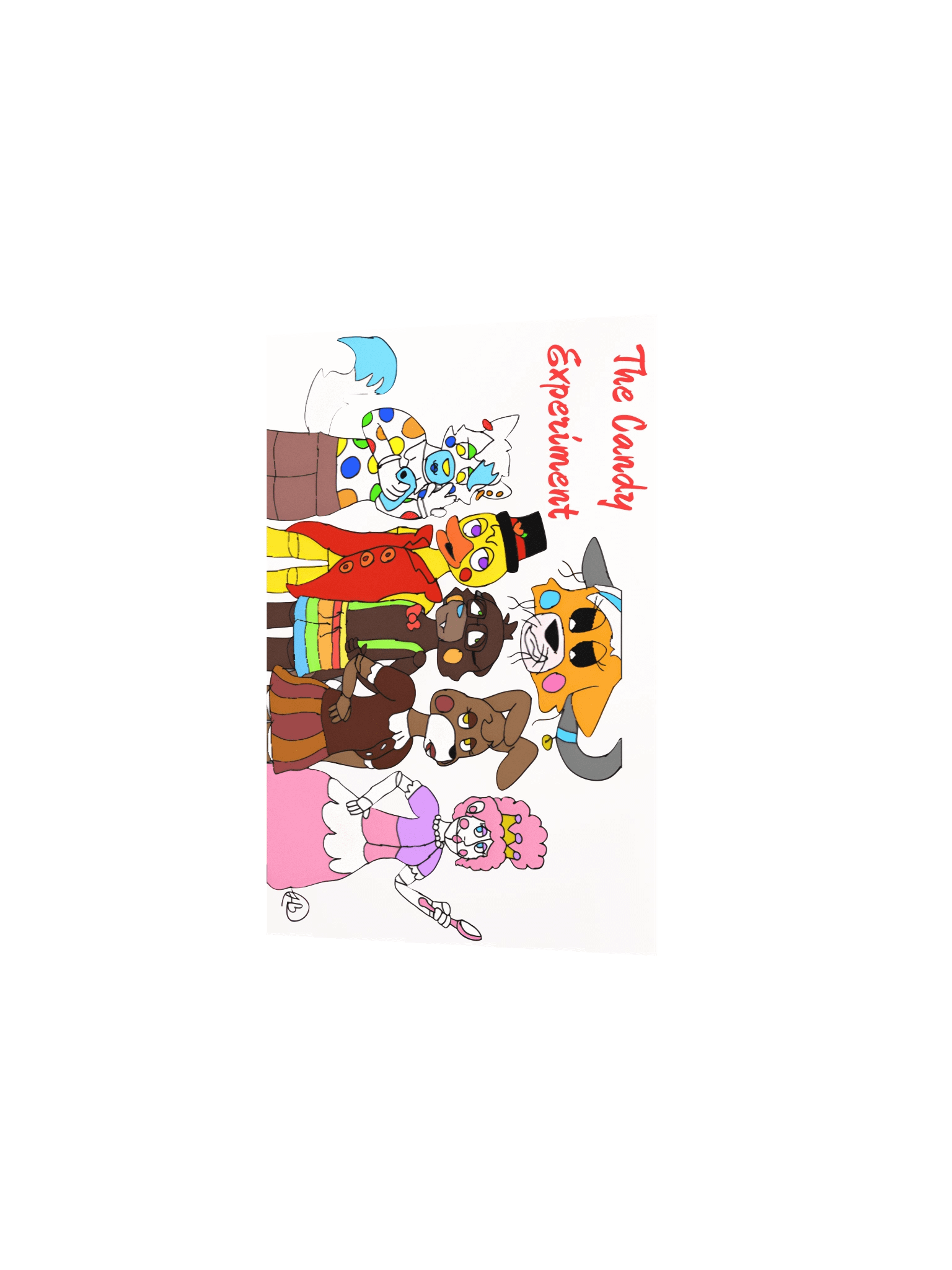 The Candy Experiment Cast Poster product image (11)