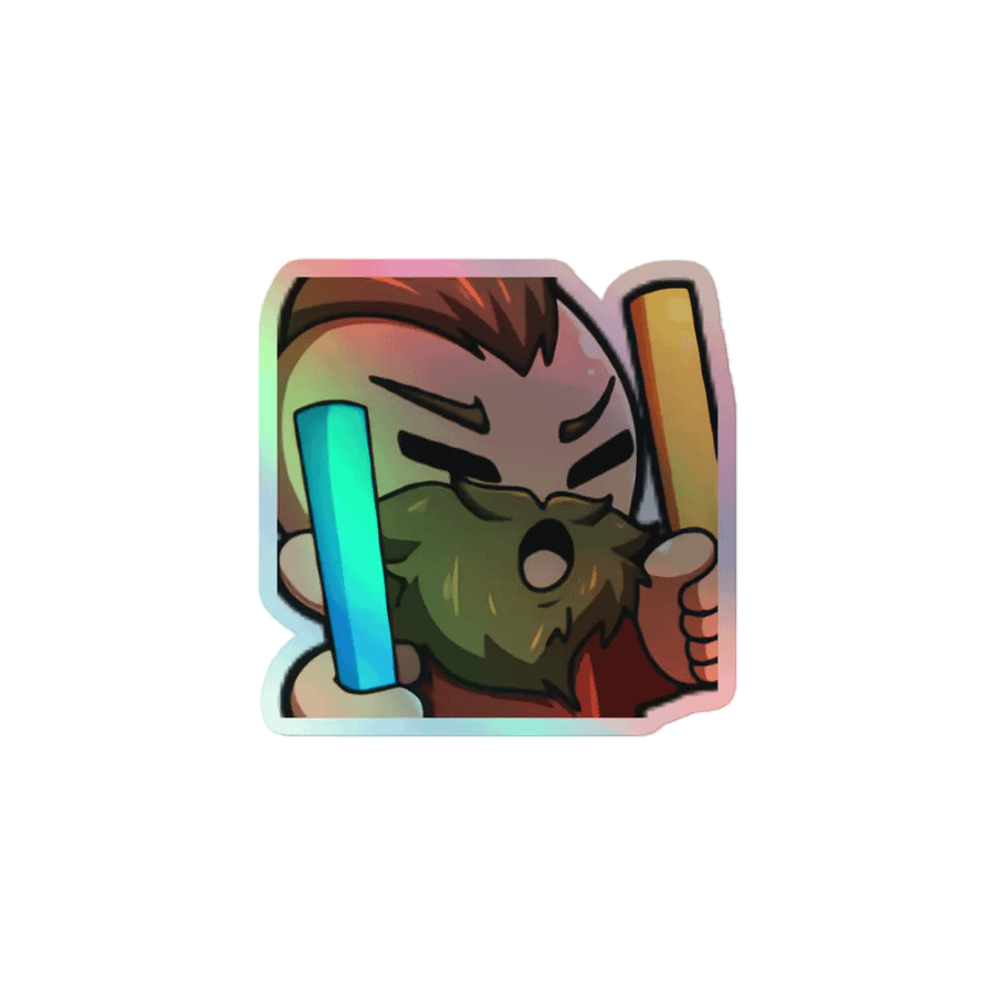 NorseRekkr Rave Holo Sticker product image (1)