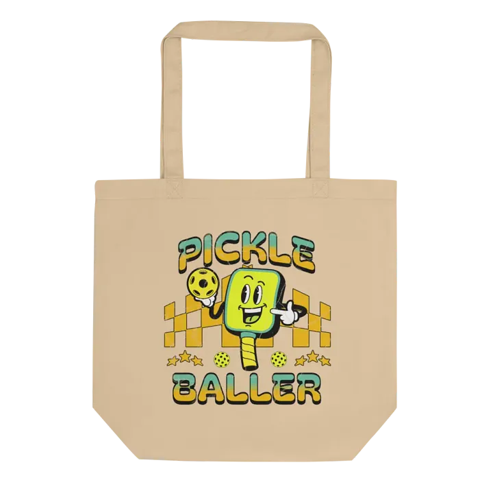 Pickle Baller Pickleball Eco Tote product image (1)