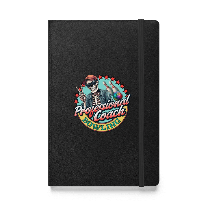 Professional Coach Bowling Skeleton Hardcover Journal product image (1)