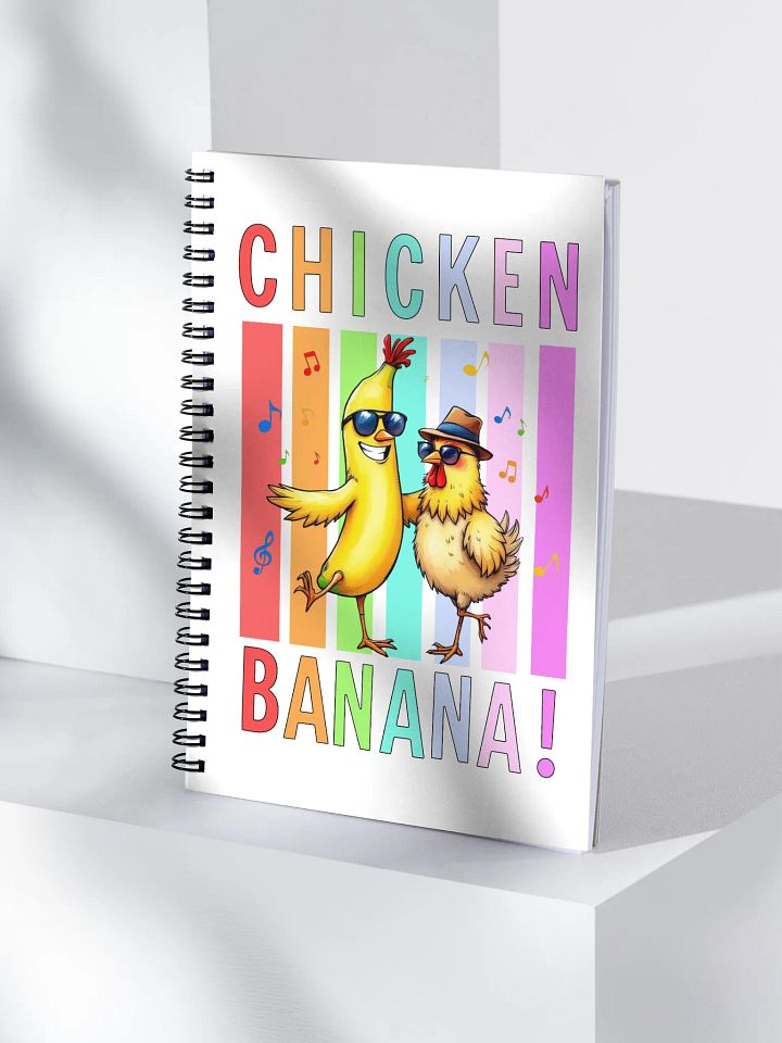 Chicken Banana Funky Notebook product image (1)